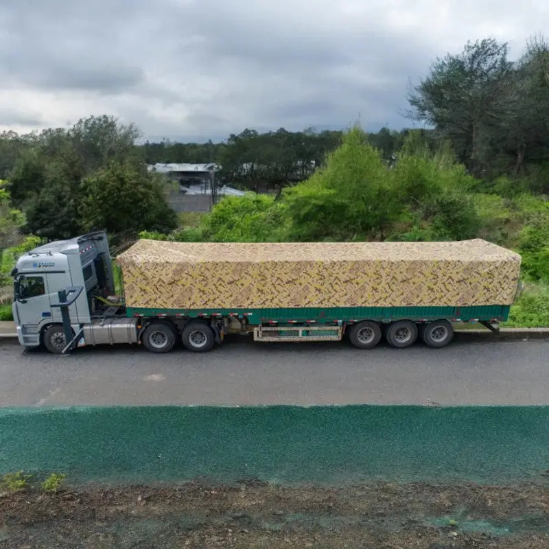 Bâche camouflage camion