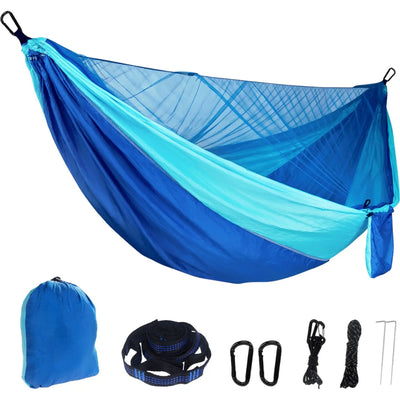 Balancelle hamac avec moustiquaire