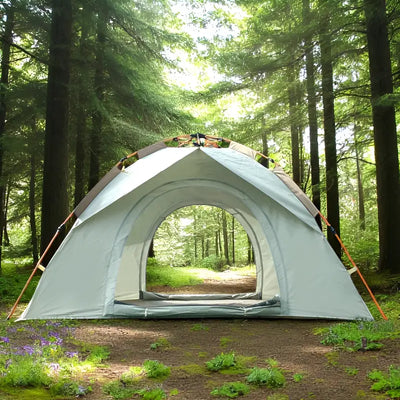 Camping tente montagne