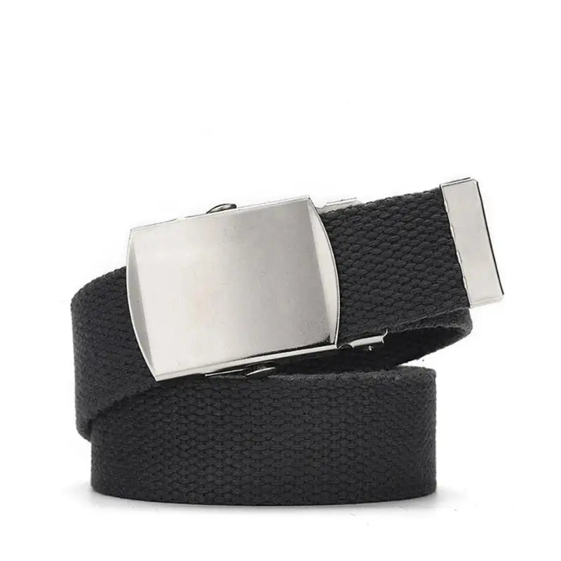CEINTURE MILITAIRE AVEC CLAPET EN ACIER