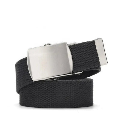 CEINTURE MILITAIRE AVEC CLAPET EN ACIER