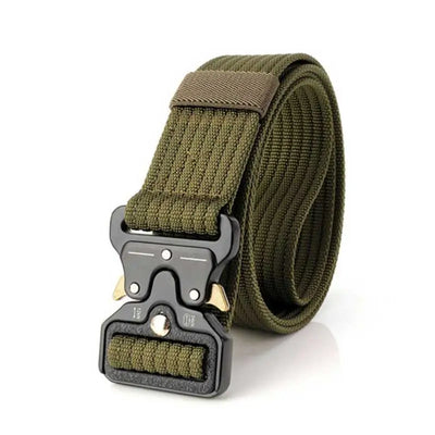 CEINTURE MILITAIRE EN NYLON ROUGE