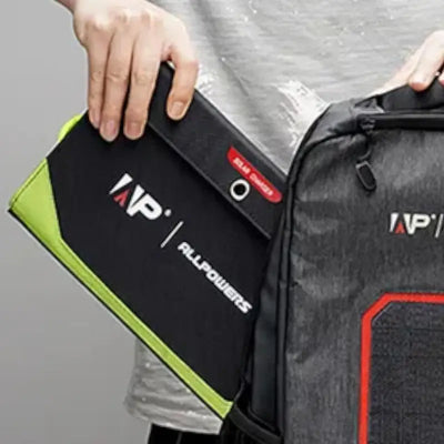 CHARGEUR SOLAIRE - ÉTANCHE ET PLIABLE