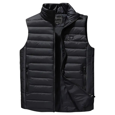 Gilet electrique chauffant homme