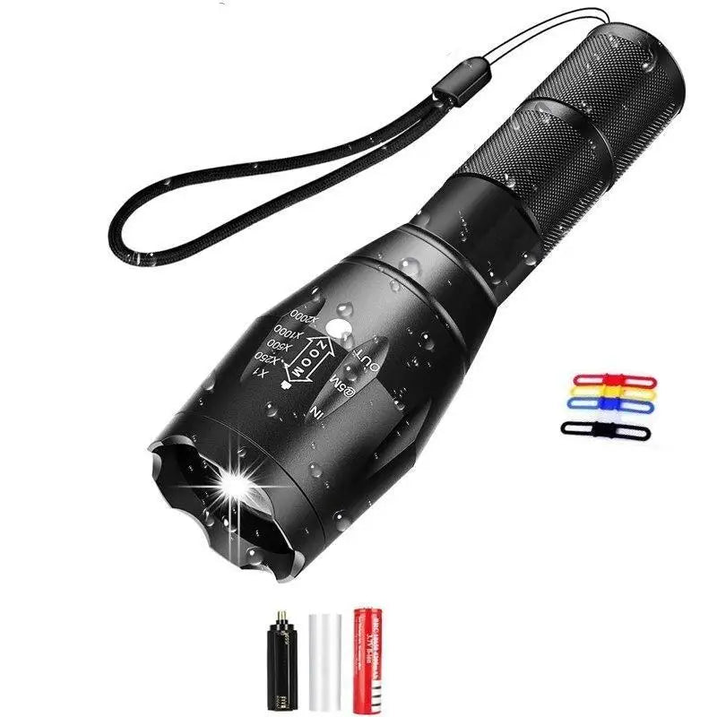 Lampe torche militaire tactique