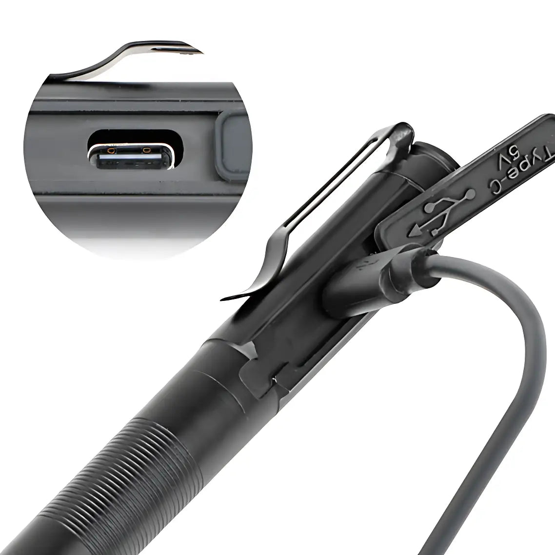 Lampe torche stylo rechargeable