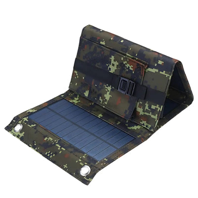 Panneau solaire camouflage randonnée