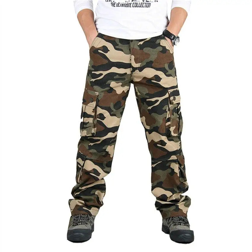 PANTALON TREILLIS VINTAGE CAMOUFLAGE