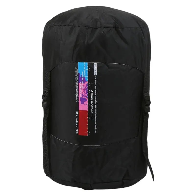 Sac de couchage duvet de canard noir