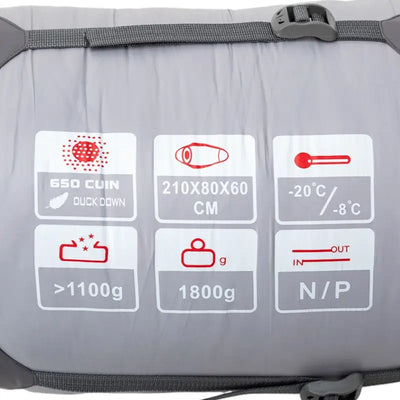 Sac de couchage duvet randonnée