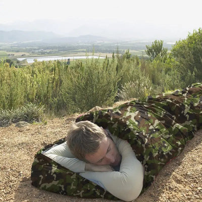 Sac de couchage trek camouflage