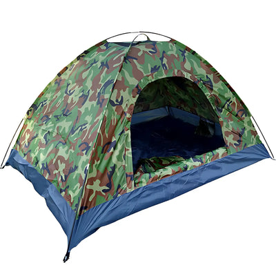 Tente camping camouflage