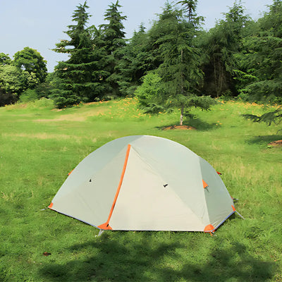 Tente randonnée 2 places coupe-vent
