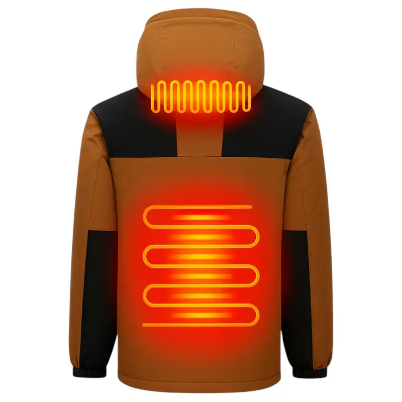 Veste chauffante avec écran digital