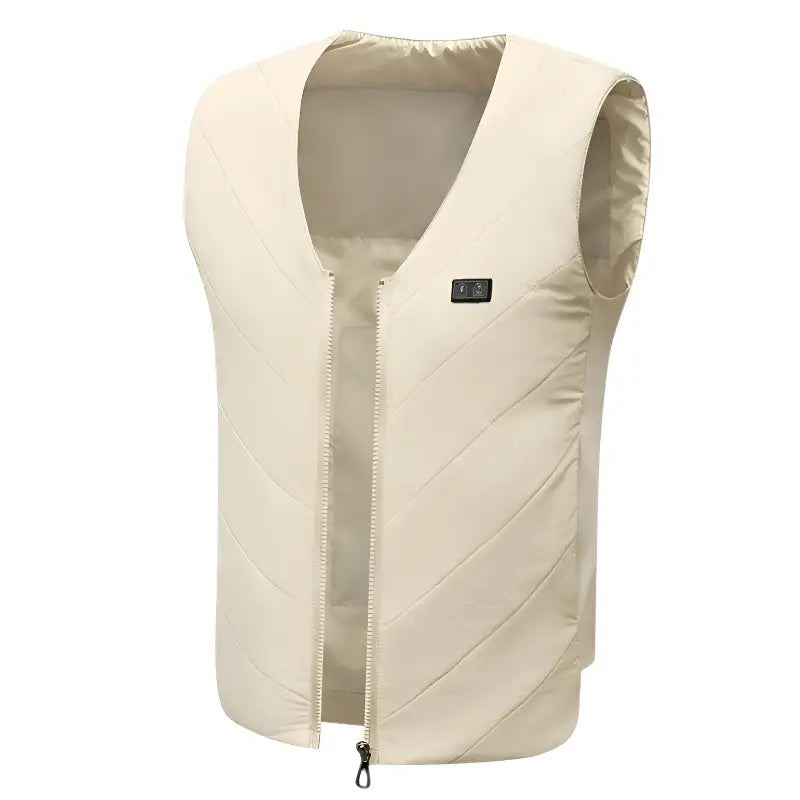 Veste chauffante blanche