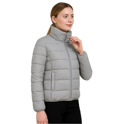 Veste chauffante en coton avec contrôle de température femme