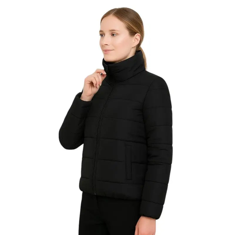 Veste chauffante en coton avec contrôle de température femme