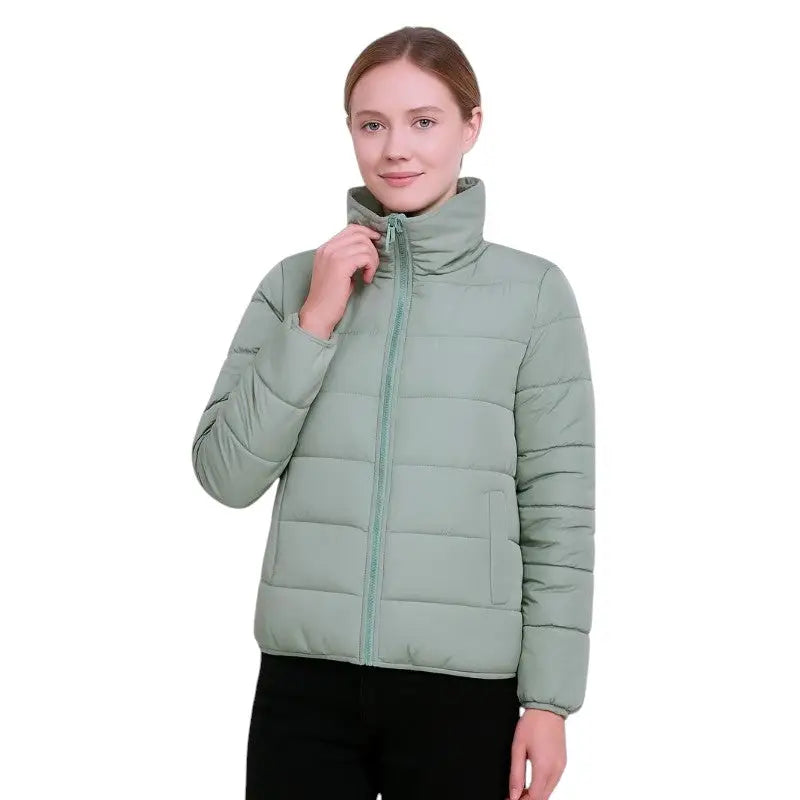 Veste chauffante en coton avec contrôle de température femme