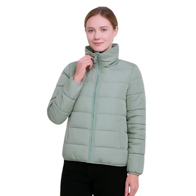 Veste chauffante en coton avec contrôle de température femme