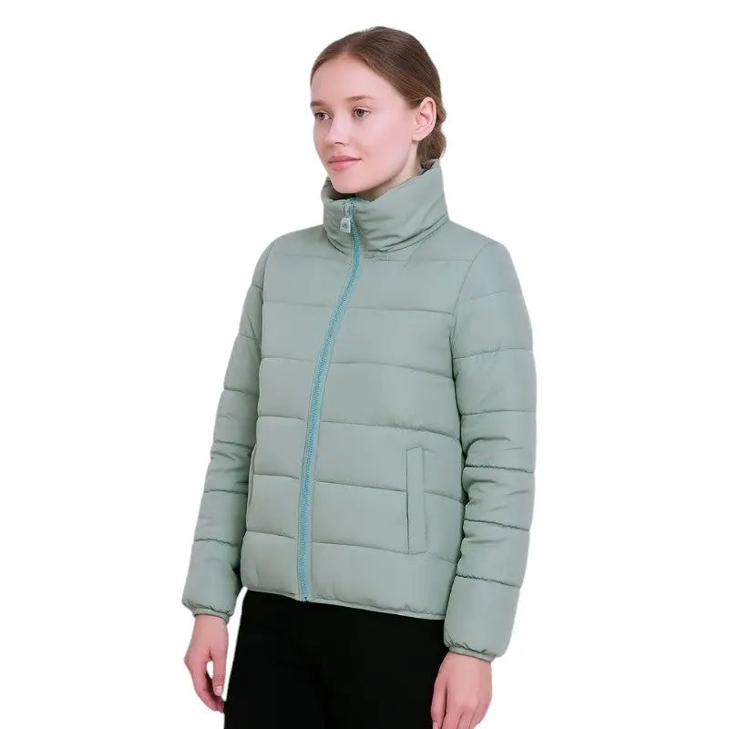 Veste chauffante en coton avec contrôle de température femme