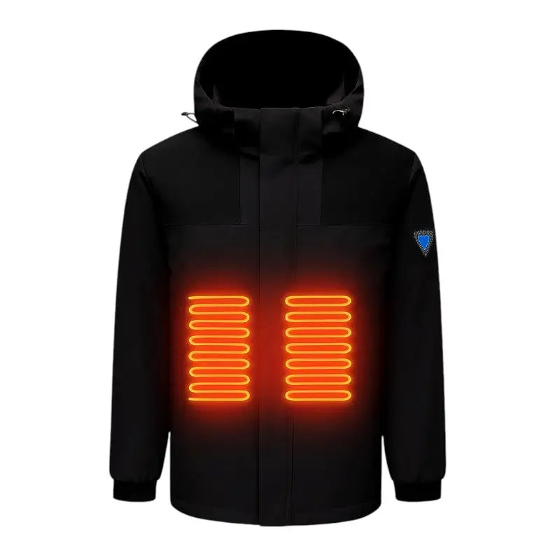 Veste chauffante avec écran digital