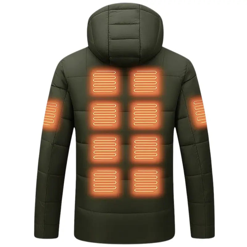 Veste chauffante homme chasse