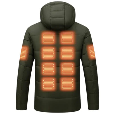 Veste chauffante homme chasse