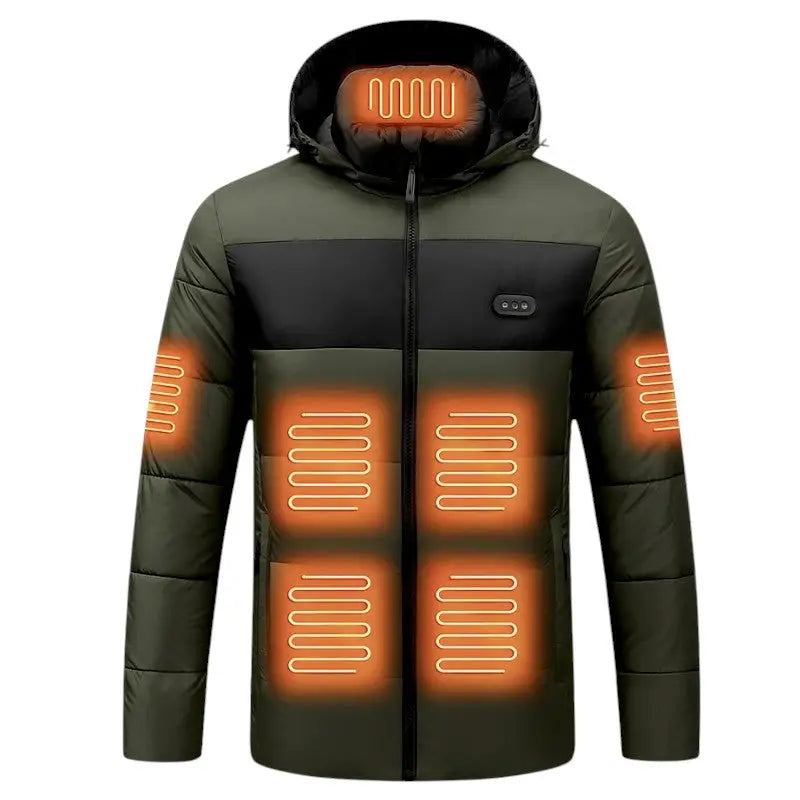 Veste chauffante homme chasse