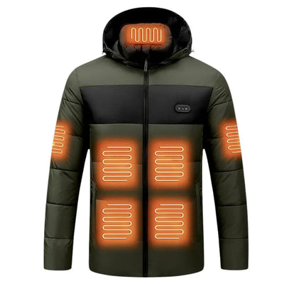 Veste chauffante homme chasse