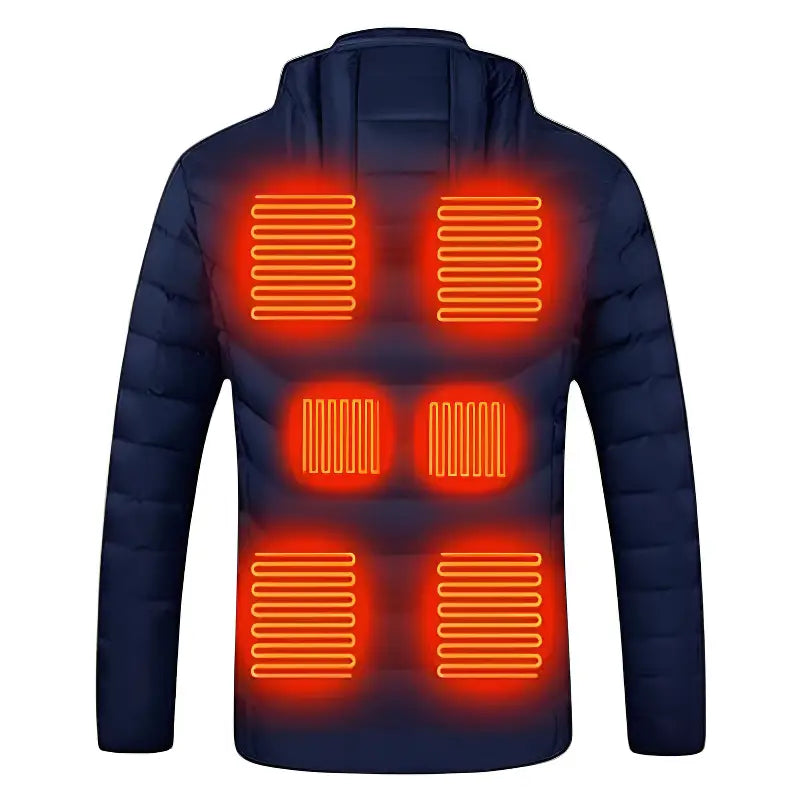 Veste chauffante homme manche longue