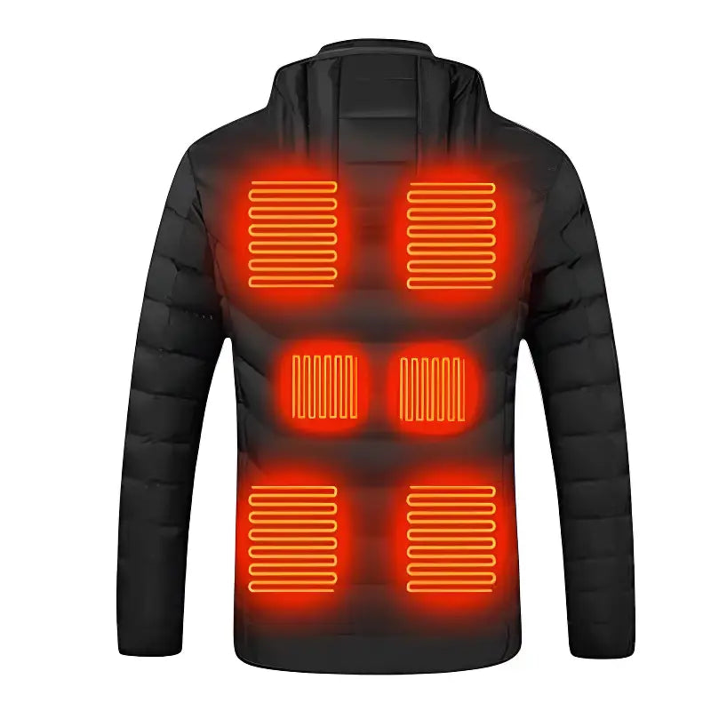 Veste chauffante homme manche longue