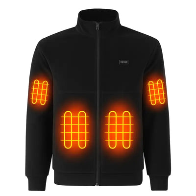 Veste chauffante manche longue