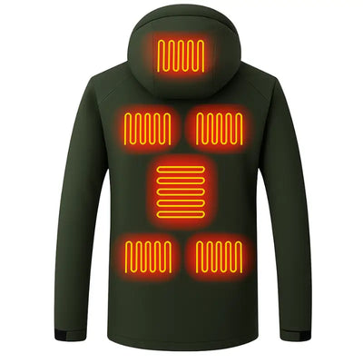 Veste chauffante professionnelle