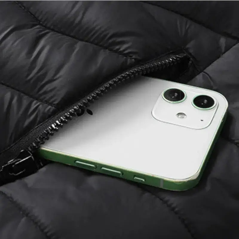 Veste hiver homme chauffante