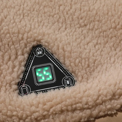 Veste polaire chauffante homme