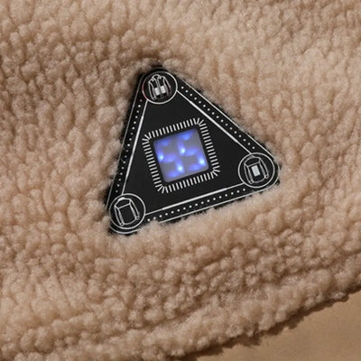 Veste polaire chauffante homme