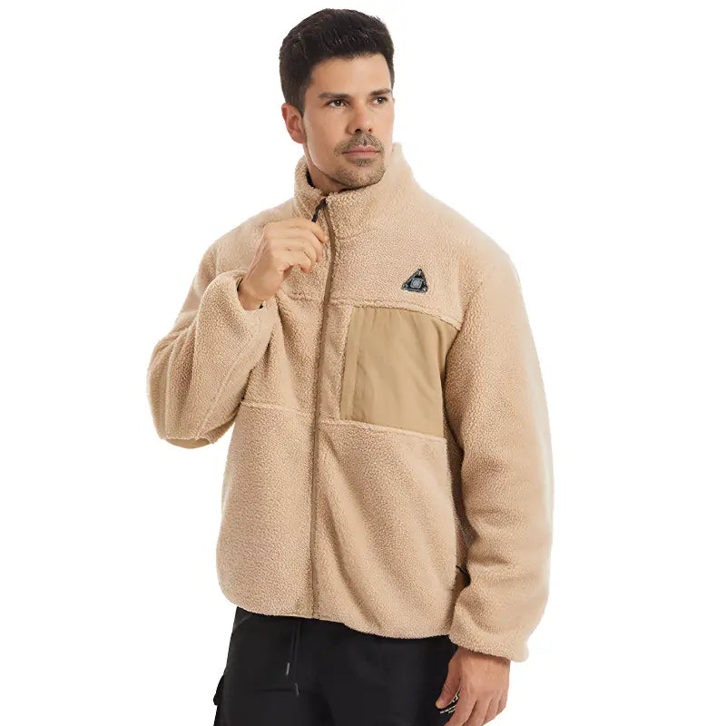 Veste polaire chauffante homme