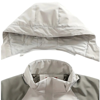 Veste softshell femme imperméable en coton avec isolation en graphène