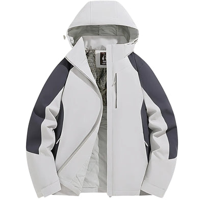 Veste softshell femme imperméable en coton avec isolation en graphène