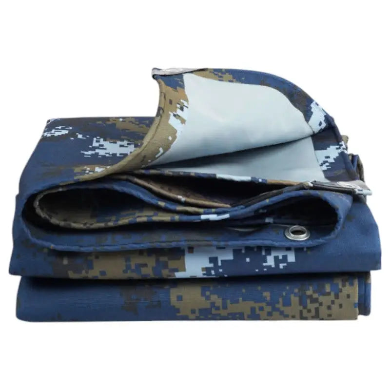 Bâche camouflage bleu