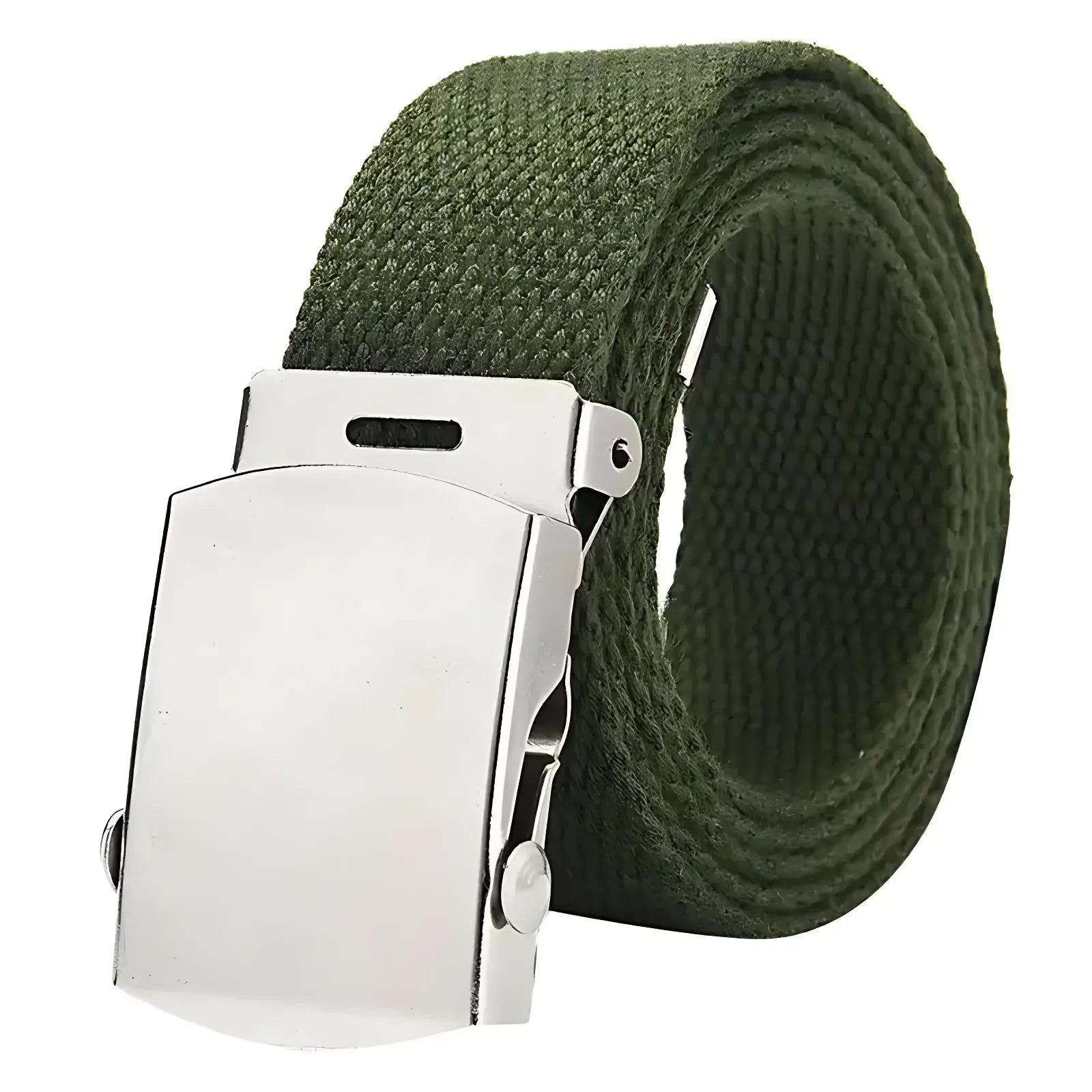 CEINTURE MILITAIRE AVEC CLAPET EN ACIER