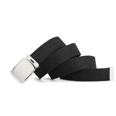 CEINTURE MILITAIRE AVEC CLAPET EN ACIER