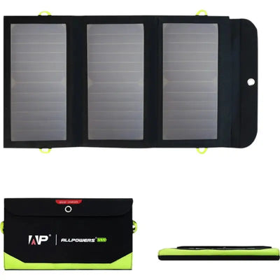 CHARGEUR SOLAIRE - ÉTANCHE ET PLIABLE