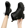Chaussures type rangers femme