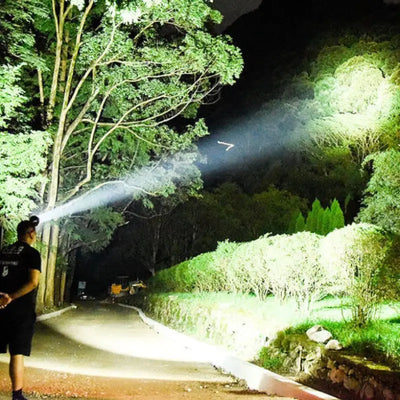 Lampe frontale rechargeable puissante