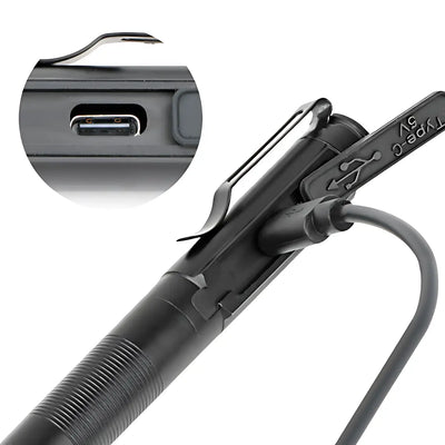 Lampe torche stylo rechargeable