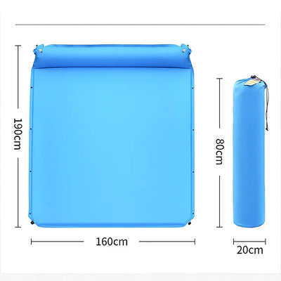 Matelas autogonflant 2 personnes avec oreiller