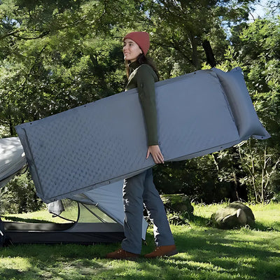 Matelas camping autogonflant 183x57x2,5 cm