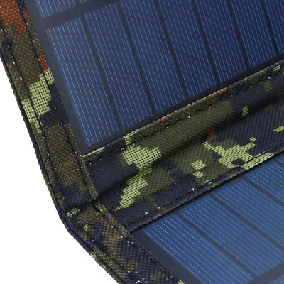 Panneau solaire camouflage randonnée