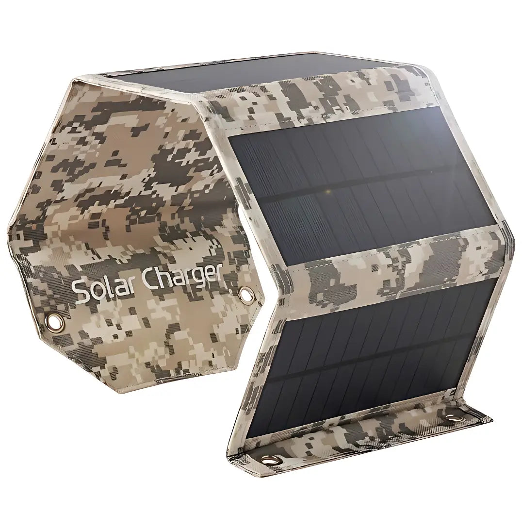 Panneau solaire randonnée pédestre